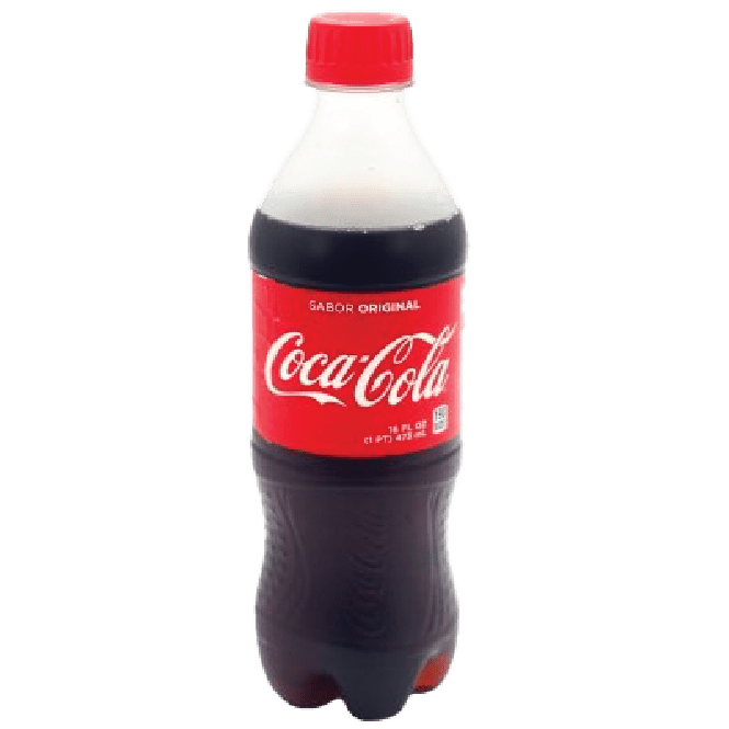 Coca Cola plastic bottle