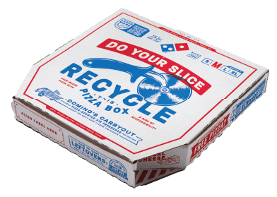 Domino's box